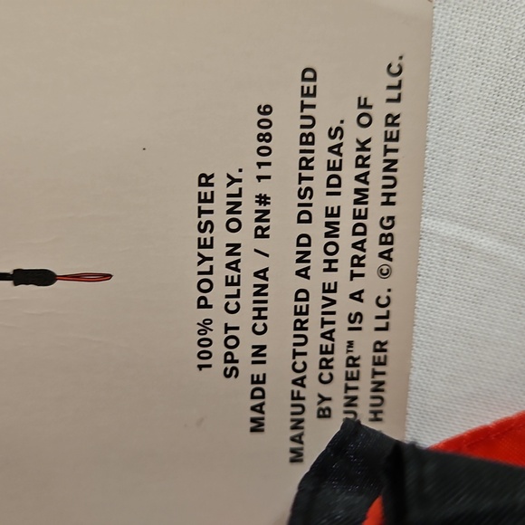 Hunter Vented Compact Dual Canopy Oversized Umbrella, Black/Red, NWT - Picture 5 of 8